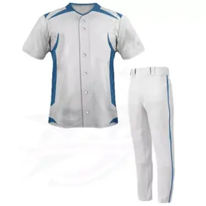 ชุดเครื่องแบบบอลฐานชุดเครื่องแบบเบสบอลซอฟท์บอลสำหรับผู้ชาย,ชุดเครื่องแบบกีฬาเบสบอลสำหรับผู้ใหญ่ - Product Image 5