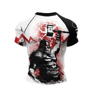 Mens T <b>Shirt</b> Compression <b>Shirt</b> Short Sleeve <b>Novelty</b> Print Boxing Running Daily Training Sportswear Unisex Fitness T-<b>shirts</b> Tops - Product Image 2