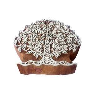 ตรายางทำมือลายต้นไทรไม้ตรายางบล็อกไม้ใหญ่ (1ชิ้น) - Product Image 1