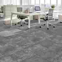 Dalles de moquette robustes avec support POE 50x50, haute circulation, insonorisantes, sans bitume, en élastomère polyoléfine, pour revêtements de sol commerciaux et de bureaux