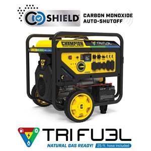 เครื่องกำเนิดไฟฟ้าแบบพกพา Champion 13500W Tri-Fuel รุ่น 201241 - Product Image 3