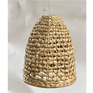 Abat-jour en rotin naturel de haute qualité, design moderne fait à la main, pour la décoration de restaurant ou l'éclairage domestique, pour une utilisation en intérieur - Product Image 1