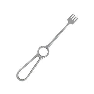 Volkmann เครื่องดึงแผลที่ปลายแหลม4ปลายแหลมเครื่องมือผ่าตัดจากเยอรมันเครื่องดึงกลับเครื่องมือสเตนเลสสตีล - Product Image 3