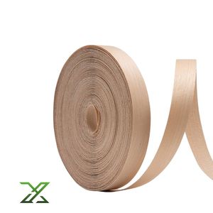 Bande de chant en bois véritable avec placage en chêne et noyer, largeur et épaisseur personnalisées, ruban pour meubles en contreplaqué - Product Image 3