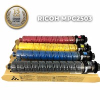 Cartucho de Tóner Compatible MPC2030 MPC2503 para Fotocopiadora a Color Ricoh Aficio MPC2003 MPC2503 MPC2004 MPC2504