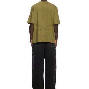 เสื้อยืดคอกลมสำหรับผู้ชายทรงโอเวอร์ไซส์แห้งเร็วดีไซน์โลโก้ของคุณเอง - Product Image 3