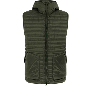 Chaleco acolchado ligero de alta calidad para mujer, chaqueta de invierno sin mangas transpirable bordada para adultos, ropa atlética al por mayor - Product Image 6
