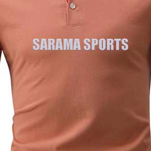 Hombres peso pesado de gran tamaño para Polos 100% algodón Streetwear camiseta personalizada impresa patrón sólido ropa fabricada - Product Image 4