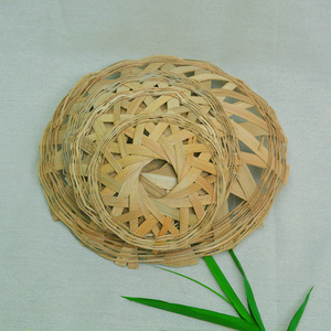 Exporting High Quality Vietnamese Woven Bamboo <b>Trivet</b>, Handmade Woven Bamboo <b>Trivet</b> Used in Kitchen and Home Decoration - Product Image 4