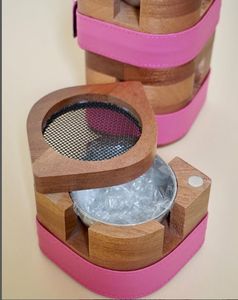 Quemador de madera hecho a mano Bakhoor de alta calidad Mubkhar con herramienta de carbón Ramadán regalo al por mayor - Product Image 2