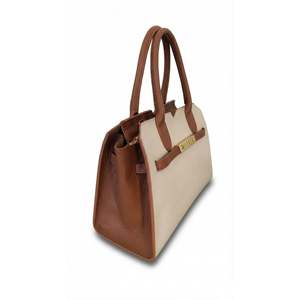 Borsa a tracolla strutturata da donna in vera pelle di doppio strato, fatta a mano in Italia, Art. 26016 - Product Image 2