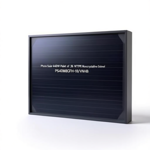 Panneau solaire monocristallin bifacial de type N Phono Solar 440W, palette de 36 panneaux PS440M8GFH-18/VNHB - Product Image 3