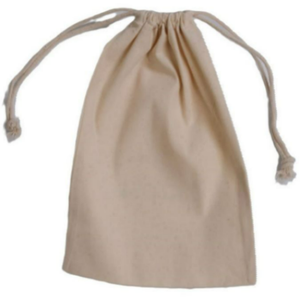 Bolsa de Lona Mediana con Cordón, 100% Algodón Orgánico, Ecológica, Reutilizable, para Regalos Promocionales - Product Image 3