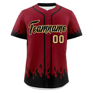 Fabricación de Uniformes Deportivos de Marca Privada, Ropa Deportiva Profesional para Equipos, Conjunto de Camiseta de Béisbol con Impresión por Sublimación - Product Image 1