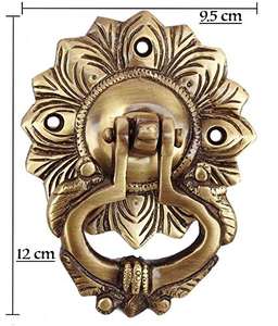 Bulk Supplier Designer Antique Brass <b>Door</b> <b>Knocker</b> Antique Brown <b>Door</b> <b>Knocker</b> Brass Vintage Antique Solid Heavy Hand Lion Head L - Product Image 4