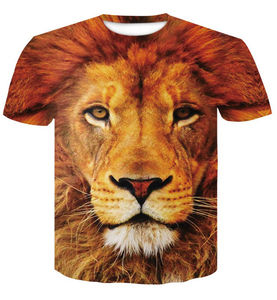 T-shirts personnalisés pour hommes t-shirt 3d impression sublimation t-shirt blanc 100 polyester spandex t-shirt numérique 3d sublimation OEM - Product Image 4