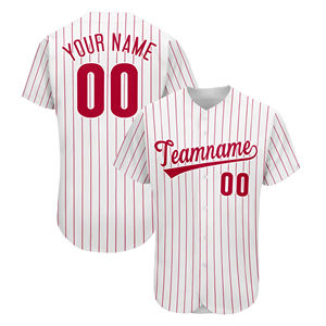 Wholesale Price Top Quality Mens Baseball Jersey With Custom Logo Print Custom Team Name Quick Dry <b>Light</b> Weight Accept OEM - Product Image 3
