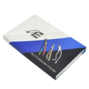 JUEGO DE PINZAS EXTRACTORAS INSTRUMENTOS DENTALES CIRUGÍA DE LOS DIENTES ACERO INOXIDABLE MARCA CE - Product Image 4