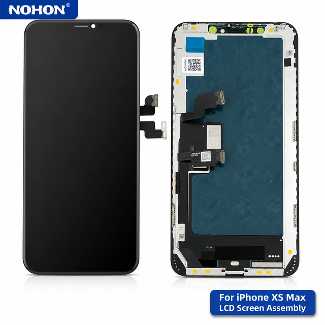 For iPhone XS Max LCD Screen Assembly TFT LCD Touch Digitizer Display Replacement NOHON QC Tested Phone Repair Parts Wholesale