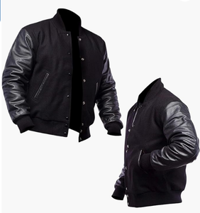 Veste en polaire brodée et crochetée 100 % laine respirante de haute qualité pour hommes, options personnalisables disponibles, style tendance, OEM - Product Image 2