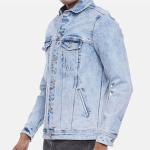 High Quality <b>Men</b> <b>Jeans</b> Jacket Custom Fit Casual Wear Trendy Outerwear with Button Front Winter Jacket - Product Image 4