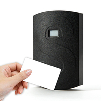Lector de Control de Acceso RFID de 125KHz, Lector de Tarjetas ID EM, Wiegand 26/34, Material ABS, Cabezal Lector para Tablero de Control de Acceso