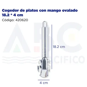 Manico ovale piatto Grabber utensile 18.2*4cm - Product Image 2