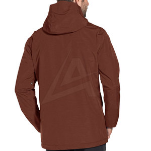 แจ็กเก็ตกันฝนสำหรับผู้ชายเสื้อคลุมกันฝนแบบลำลองสำหรับผู้ชาย - Product Image 2