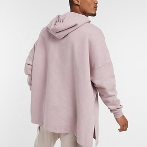 Sweats à capuche zippés pour hommes de bonne qualité à la mode dernière conception contraste couleur sweats à capuche zippés patch de poche de poitrine personnalisé pour hommes - Product Image 6