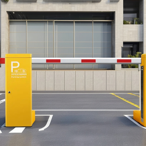 Sistema de puerta de barrera de brazo de valla inteligente de alta calidad Sistema de barrera de pluma de tráfico de estacionamiento de automóviles de acero para uso en carreteras - Product Image 2