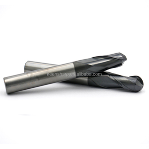 Bóng Mũi cuối nhà máy Vonfram cacbua cắt CNC Router bit phay công cụ r 0.5 <span class=keywords><strong>2mm</strong></span> 3mm 6mm 8mm HRC 55 56 58 60 65 2 Sáo - Product Image 3