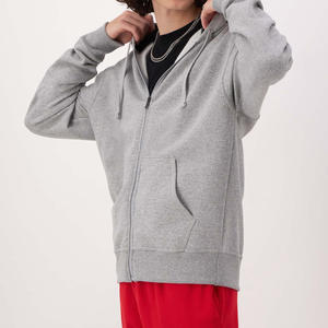 Sudadera con Capucha para Hombre, Diseño Gráfico Impreso por Transferencia de Calor, Estilo Informal, Cierre de Cremallera, 100% Algodón, Resistente al Viento, para Invierno - Product Image 2