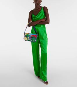 Bolso de Noche Clásico de Algodón con Perlas Hecho a Mano por HUSSAIN CRAFTS, Bolso Tipo Clutch con Cuentas, Serigrafía, Colores Variados, Promocional - Product Image 4