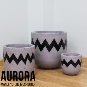 Fabricant vietnamien de jardinières en fibre de ciment Prix d'usine direct Logo personnalisé et exportation de finition vers le monde entier - Product Image 3