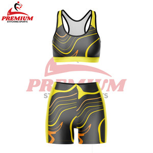 ODM OEM Soft V Neck Bra Shorts Conjuntos Diseño del cliente Top de tubo para mujer y conjuntos cortos 2 conjuntos de sujetador breve - Product Image 1