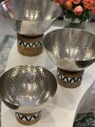Brass Metal <b>Lid</b> Caps Bone Inlay Tableware Elegant Bowls for Serving Dry Fruits and Home <b>Decor</b> - Product Image 4