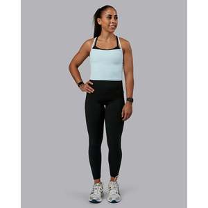 Camiseta sin mangas Flame Ribbed - Estampado Skyride, tejido de seda transpirable, estilo casual europeo - Product Image 3