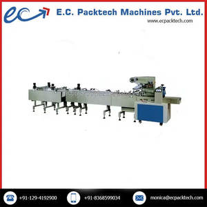 Venta directa de fábrica Empaquetadora de envoltura de flujo horizontal completamente automática - Product Image 4