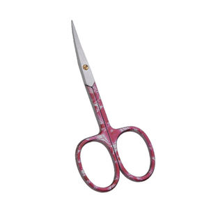 Customized Curved Blade Stainless Steel <b>Cuticle</b> Nail <b>Scissors</b> with Comfortable Handle for Professional Manicure and Nail Care - Product Image 1