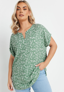 Camiseta de algodón personalizada Floral de tendencia caliente para mujeres de talla grande estilo casual de alta calidad OEM/ODM calidad al por mayor Bangladesh - Product Image 4