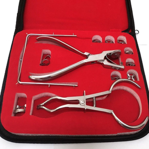 Kit de barrage dentaire endodontique en acier et acier inoxydable de haute qualité avec pinces à cadre et instruments – Prise en charge OEM/ODM - Product Image 5