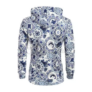 Buena calidad Pullover Basics Sublimación Sudaderas con capucha Calidad Premium Nuevo diseño 100% Sudaderas con capucha de algodón para hombres - Product Image 3