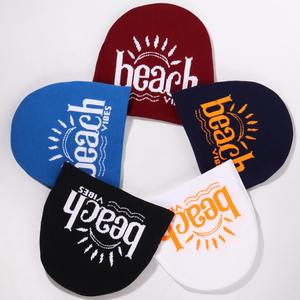 Fabricant Logo d'hiver vierge Logo personnalisé 100% Bonnets en tricot jacquard acrylique - Product Image 6