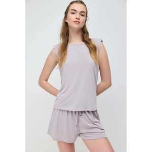 Camiseta Casual de Cuello Redondo Vatka 100% Modal - Product Image 4