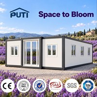 Nouvelle Arrivée - Villa Préfabriquée Compacte de 30 Pieds - Structure en Acier Pliable - Panneaux Isolés - Maison Conteneur Portable et Extensible