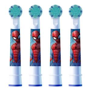 Têtes de rechange pour brosse à dents électrique Oral-B PRO KIDS Spiderman, lot de 4 - Product Image 1