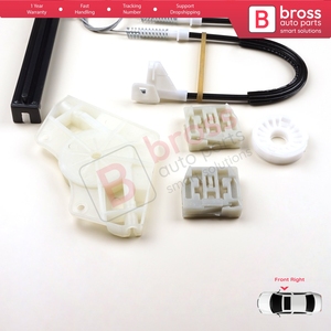 Kit de réparation de lève-vitre électrique BWR546, porte avant droite pour Octavia MK1 1U 1U2 1U5 2001-2010 4/5 portes Facelift 1U0837462B - Product Image 2