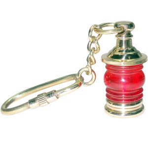 Mini laiton nautique Double corde porte-clés porte-anneau Design Antique montre Style Camping nouveau Design 2025 haute qualité Top vente - Product Image 1