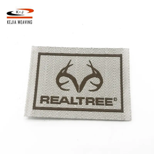 Độc đáo chất lượng cao vải tùy chỉnh dập nổi quần áo may mặc dệt nhãn cho túi - Product Image 6