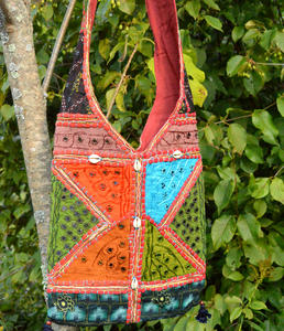 กระเป๋าผ้าฝ้ายทำด้วยมือ rajasthani - Product Image 2